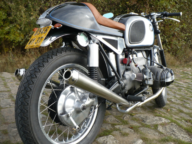 Café Racer BMW R60 arrière